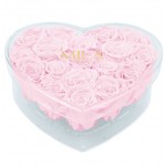  Mila-Roses-00580 Mila Acrylic Large Heart - Pink Blush