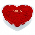  Mila-Roses-00582 Mila Acrylic Large Heart - Rouge Amour