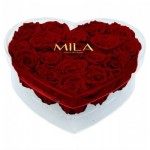 Mila-Roses-00583 Mila Acrylic Large Heart - Rubis Rouge