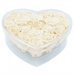  Mila-Roses-00585 Mila Acrylic Large Heart - Champagne
