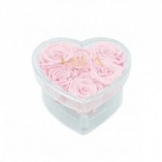  Mila-Roses-00604 Mila Acrylic Small Heart - Pink Blush