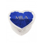  Mila-Roses-00616 Mila Acrylic Small Heart - Royal blue