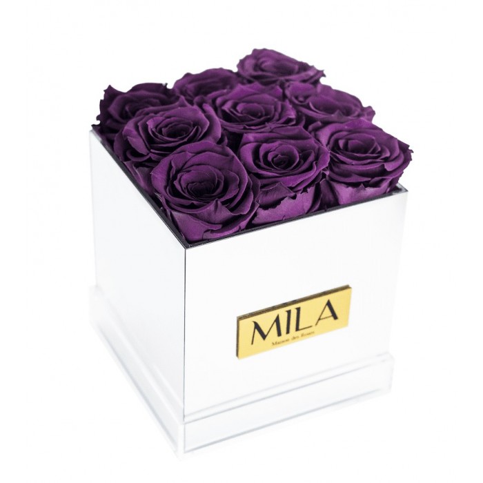 Mila Acrylic Mirror - Velvet purple