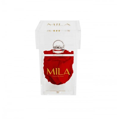 Produit Mila-Roses-00654 Mila Acrylic Single Ring - Rouge Amour