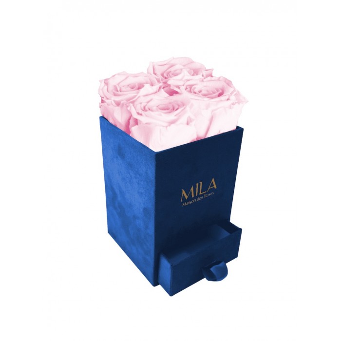 Mila Velvet Mini Royal Blue Velvet Mini - Vintage rose