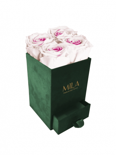 Produit Mila-Roses-00728 Mila Velvet Mini Emeraude Velvet Mini - Pink bottom