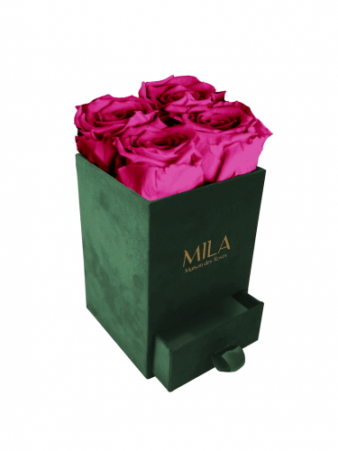 Produit Mila-Roses-00730 Mila Velvet Mini Emeraude Velvet Mini - Fuchsia