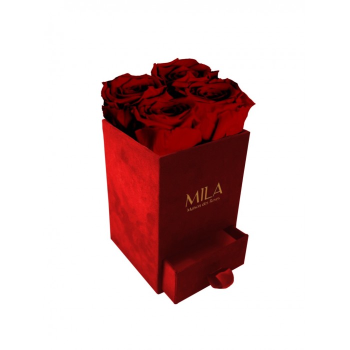 Mila Velvet Mini Red Velvet Mini - Rubis Rouge