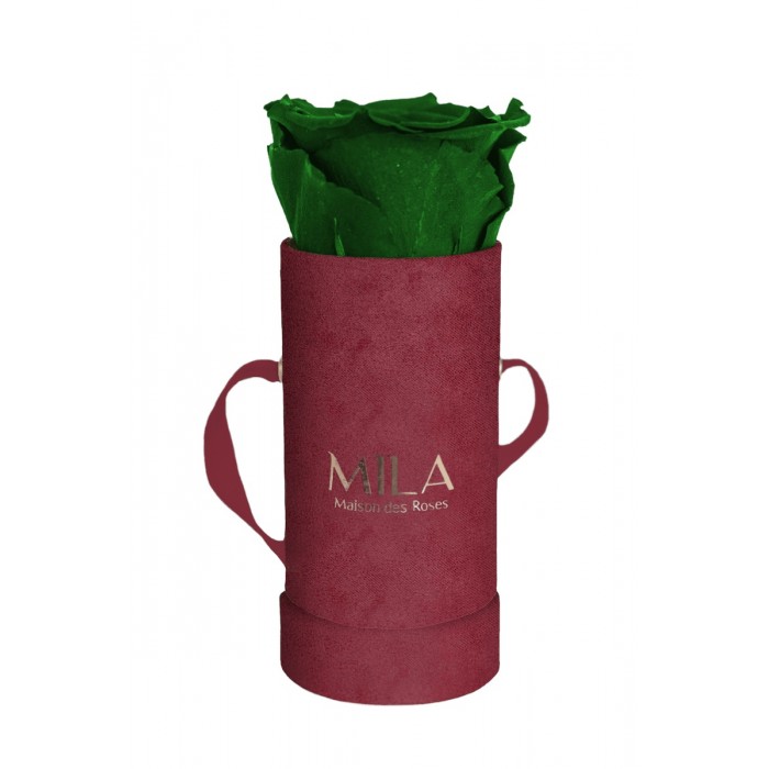 Mila Velvet Baby Burgundy Velvet Baby - Emeraude