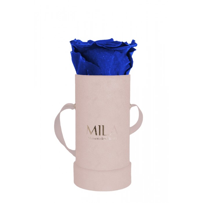 Mila Velvet Baby Old Pink Velvet Baby - Royal blue