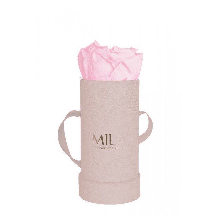 Mila Velvet Baby Old Pink Velvet Baby - Pink Blush