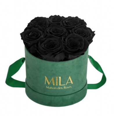Produit Mila-Roses-01037 Mila Velvet Small Emeraude Velvet Small - Black Velvet