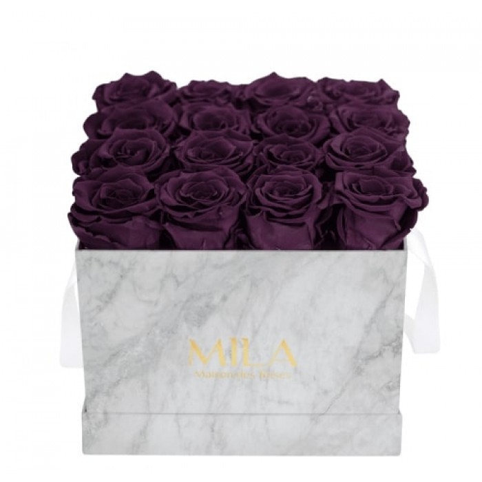 Mila Medium Marble Marble - Velvet purple