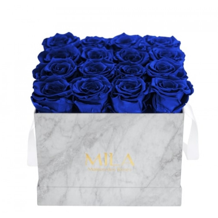 Mila Medium Marble Marble - Royal blue