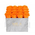  Mila-Roses-01103 Mila Medium Marble Marble - Orange Bloom