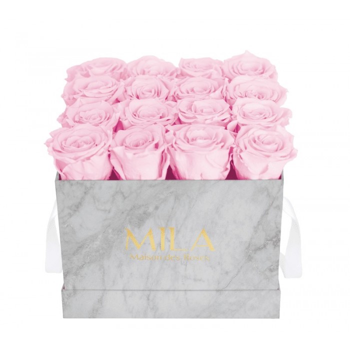 Mila Medium Marble Marble - Pink Blush