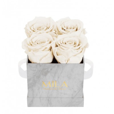 Produit Mila-Roses-01134 Mila Mini Marble Marble - White Cream