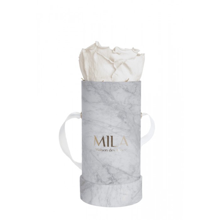 Mila Baby Marble Marble - White Cream