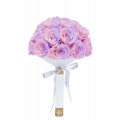 Produit Mila-Roses-01159 Mila Large Bridal Bouquet - Vintage rose