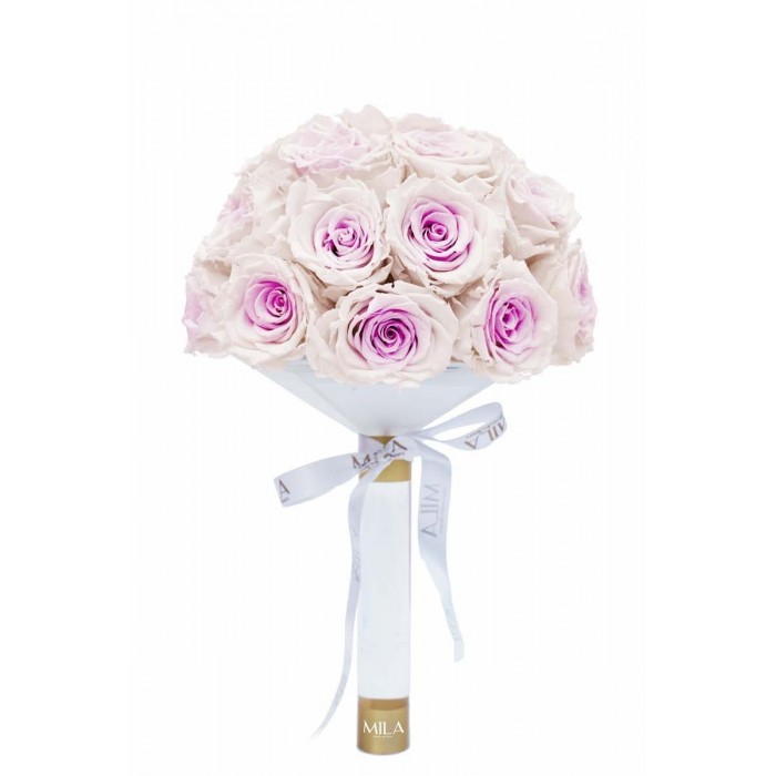 Mila Large Bridal Bouquet - Pink bottom