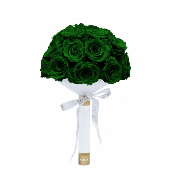 Mila Large Bridal Bouquet - Emeraude
