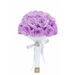  Mila-Roses-01166 Mila Large Bridal Bouquet - Lavender