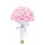  Mila-Roses-01179 Mila Large Bridal Bouquet - Pink Blush