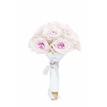  Mila-Roses-01184 Mila Small Bridal Bouquet - Pink bottom