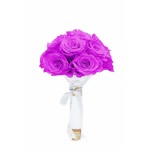  Mila-Roses-01188 Mila Small Bridal Bouquet - Violin
