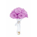  Mila-Roses-01189 Mila Small Bridal Bouquet - Mauve