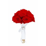 Mila-Roses-01201 Mila Small Bridal Bouquet - Rouge Amour