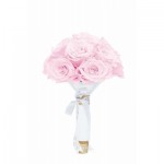  Mila-Roses-01203 Mila Small Bridal Bouquet - Pink Blush
