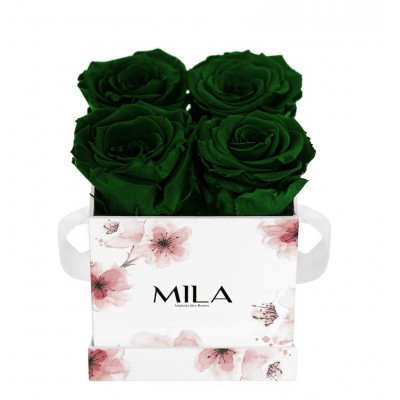 Produit Mila-Roses-01214 Mila Limited Edition Flower Mini - Emeraude