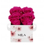 Mila-Roses-01215 Mila Limited Edition Flower Mini - Fuchsia