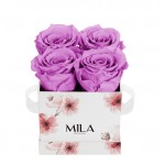  Mila-Roses-01218 Mila Limited Edition Flower Mini - Mauve