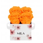  Mila-Roses-01228 Mila Limited Edition Flower Mini - Orange Bloom