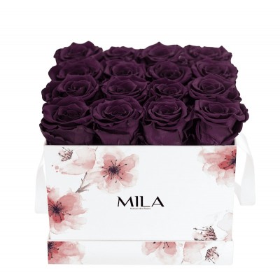 Produit Mila-Roses-01240 Mila Limited Edition Flower Medium - Velvet purple