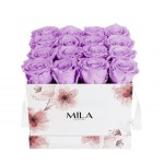  Mila-Roses-01243 Mila Limited Edition Flower Medium - Lavender