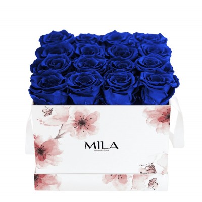 Produit Mila-Roses-01244 Mila Limited Edition Flower Medium - Royal blue