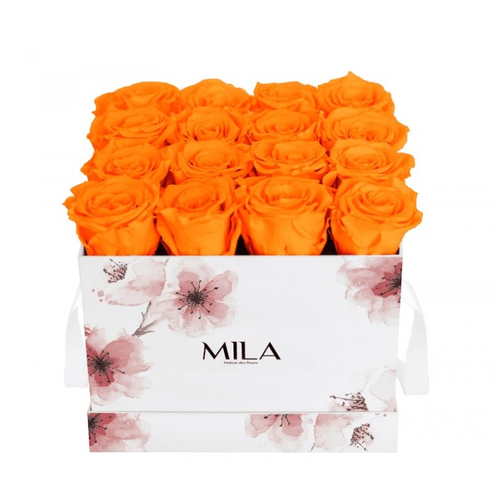 Mila Limited Edition Flower Medium - Orange Bloom