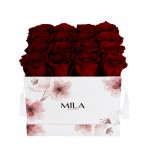 Mila-Roses-01253 Mila Limited Edition Flower Medium - Rubis Rouge