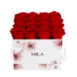  Mila-Roses-01254 Mila Limited Edition Flower Medium - Rouge Amour