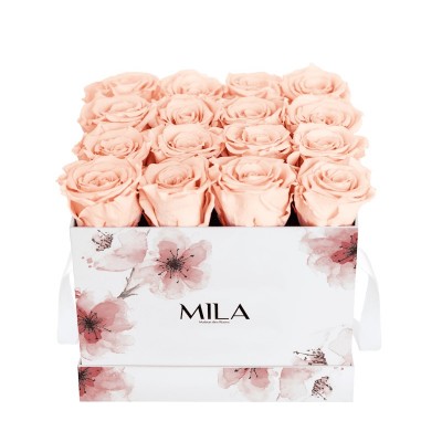 Produit Mila-Roses-01255 Mila Limited Edition Flower Medium - Pure Peach