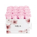  Mila-Roses-01256 Mila Limited Edition Flower Medium - Pink Blush