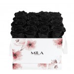  Mila-Roses-01258 Mila Limited Edition Flower Medium - Black Velvet