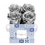  Mila-Roses-01273 Mila Limited Edition Zellige Mini - Metallic Silver