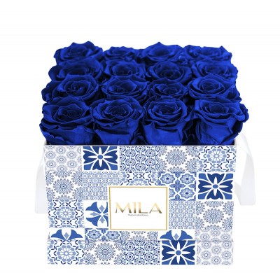 Produit Mila-Roses-01292 Mila Limited Edition Zellige Medium - Royal blue