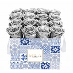  Mila-Roses-01297 Mila Limited Edition Zellige Medium - Metallic Silver