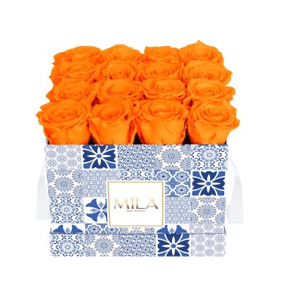 Produit Mila-Roses-01300 Mila Limited Edition Zellige Medium - Orange Bloom