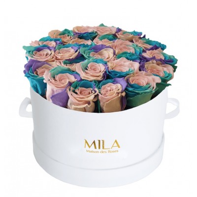 Produit Mila-Roses-01338 Mila Classique Large Blanc Classique - Sweet Candy